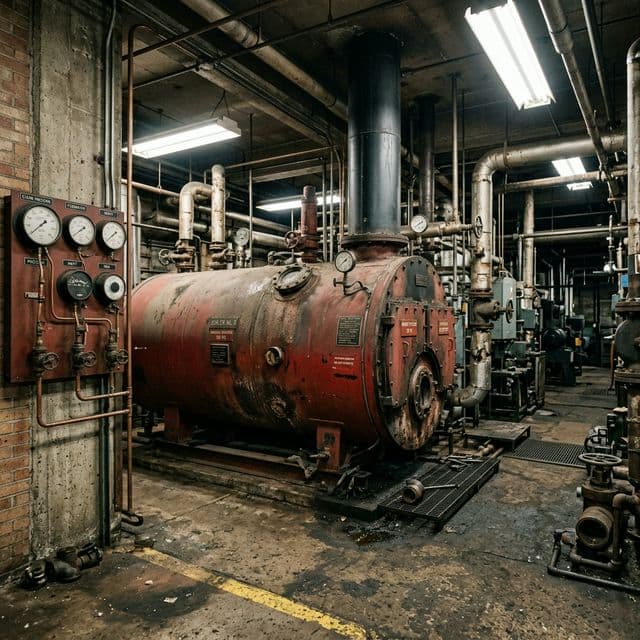 דוד קיטור תעשייתי